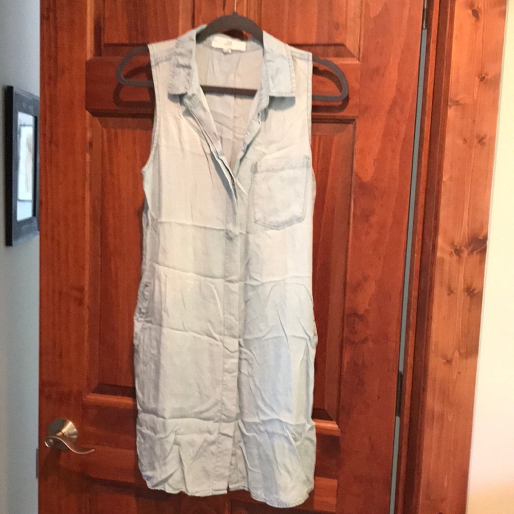 Thread Supply Jean shirt dress - Picture 1 of 3